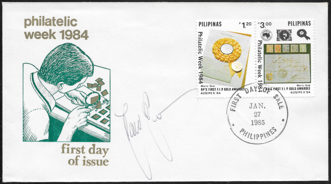Philippines 1985 Cachet 
